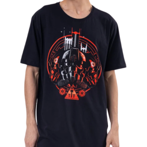 CAMISETA JUVENIL STAR WARS - PRETO