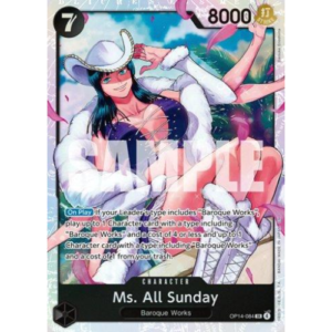MS. ALL SUNDAY (OP14-084)