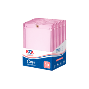CASE MAGNETICO COLORS BRA - ROSA - 10 UNIDADES