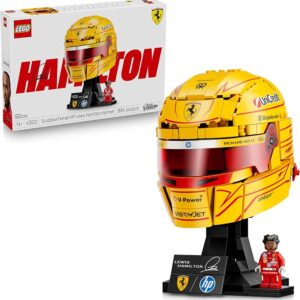 CAPACETE DO LEWIS HAMILTON DA SCUDERIA FERRARI HP