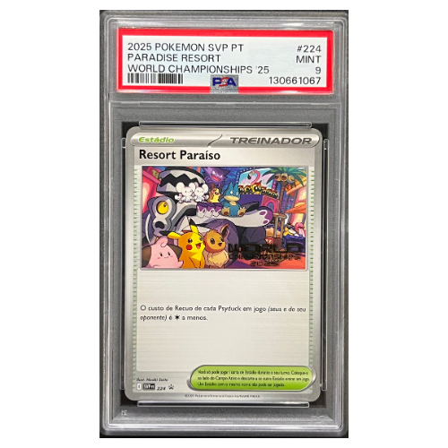 PARADISE RESORT WORLD CHAMPIONSHIP'S 25 PSA 9