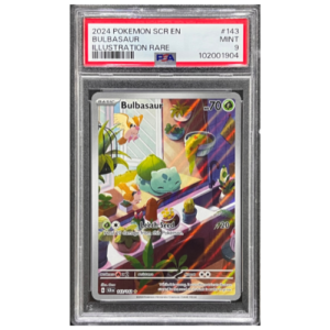 BULBASAUR ILLUSTRATION RARE PSA 9