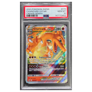 CHARIZARD VSTAR CROWN ZENITH PSA 10