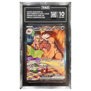 ARVEN'S MABOSSTIFF EX DESTINED RIVALS #235/182 SPECIAL ILLUSTRATION RARE TAG 10