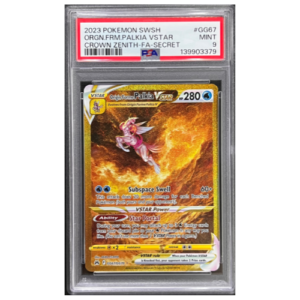 ORGN.FRM.PALKIA VSTAR CROWN ZENITH-FA-SECRET PSA 9