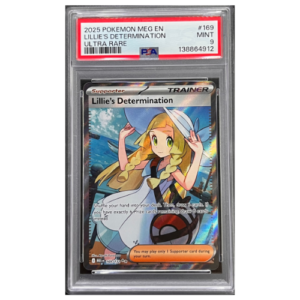 LILLIE'S DETERMINATION ULTRA RARE PSA 9