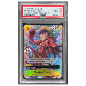 MONKEY D. LUFFY ILLUSTRATION BOX VOL.3 PSA 10