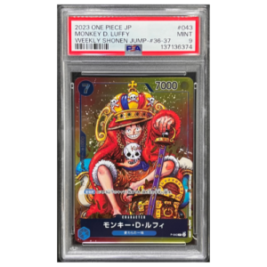 MONKEY D. LUFFY WEEKLY SHONEN JUMP-#36-37 PSA 9