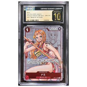 NAMI PREMIUM COLLECTION 25TH ANNIV. - OP01-016 RARE - MANGA ALT. ART PARALLEL