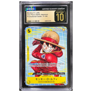 MONKEY D. LUFFY PROMOTIONAL CARDS - P106 CGC 10 PRISTINE