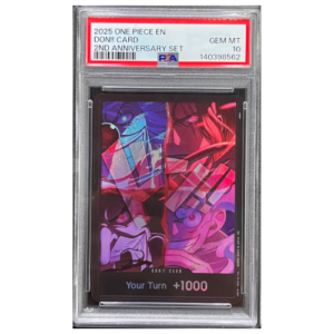 DON!! CARD 2ND ANNIVERSARY SET PSA 10