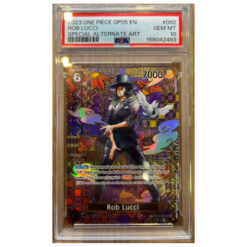 ROB LUCCI SPECIAL AL TERNA TE ART PSA GEM MT 10