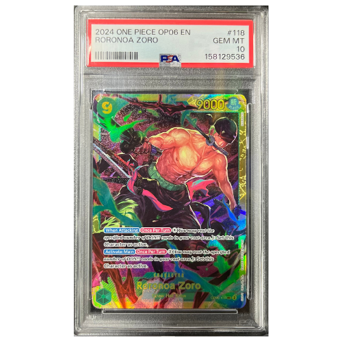 RORONOA ZORO PSA GEM MT 10