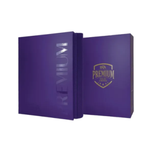 PASTA PREMIUM 2X2 C/ 20 FOLHAS ROXA