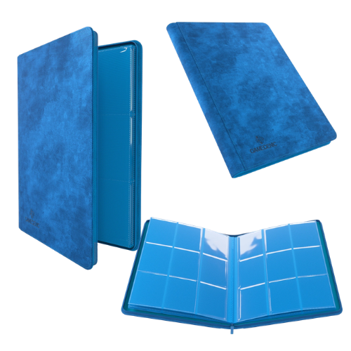 GAMEGENIC: ZIP-UP ALBUM 18 POCKET - AZUL
