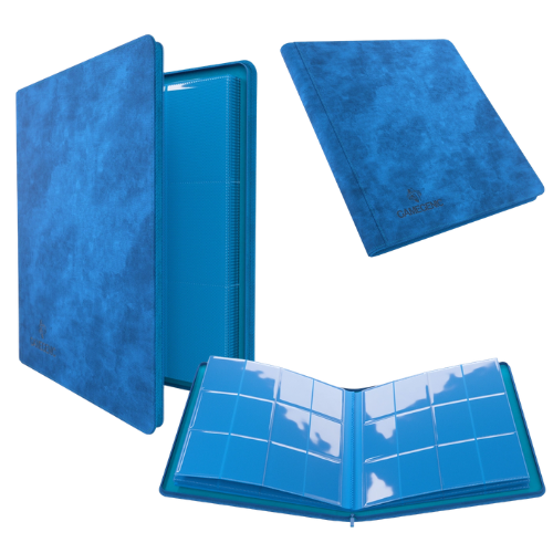 GAMEGENIC: ZIP-UP ALBUM 24 POCKET - AZUL