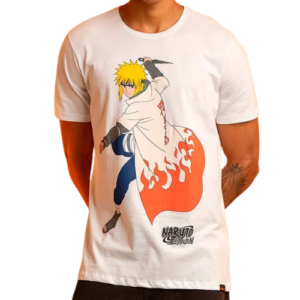 CAMISETA JUVENIL NARUTO  - BRANCO