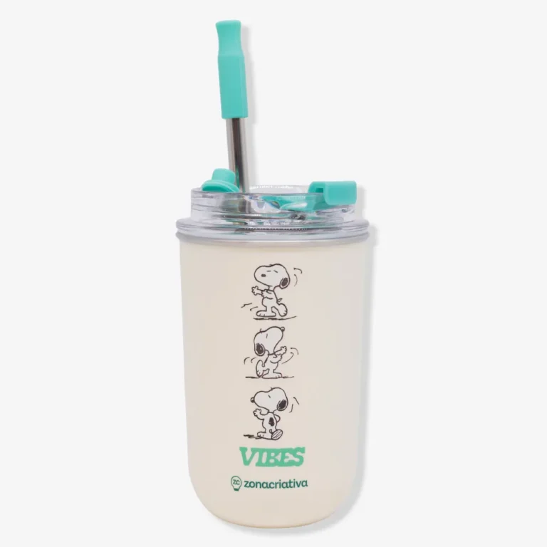 COPO NEO C/CANUDO 300ML SNOOPY