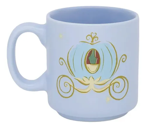 CANECA MINI TINA 100ML CINDERELA GOLDEN
