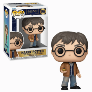 FUNKO POP HARRY COM PEDRA DA RESSUREICAO 196