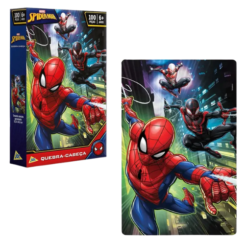QC 100 PC ENCAPADO - SPIDER MAN