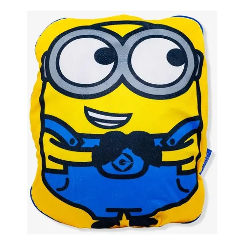 ALMOFADA 2 EM 1 MANTA C/ZIPER MINIONS