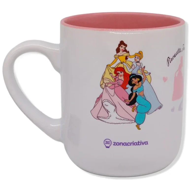 CANECA MUG 400ML PRINCESS LIFE